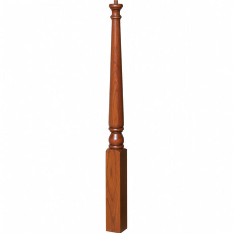 4010 Colonial Pin Top Starting Newel Post in Mahogany