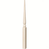 4013 3" x 48" Colonial Stablizer Newel Post, Hard Maple