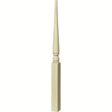 4013 3" x 48" Colonial Stablizer Newel Post, Poplar