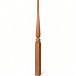 4013 3" x 48" Colonial Stablizer Newel Post, Red Oak