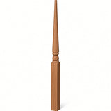 4013 3" x 48" Colonial Stablizer Newel Post, Red Oak