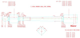 C-4042 Colonial Starting Newel Post (CADD) for Ball Top