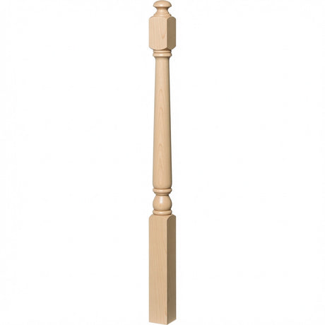 4042A Colonial Starting Newel Post, Birch