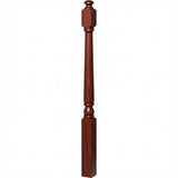4042A Colonial Starting Newel Post, Mahogany