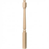 4042A Colonial Starting Newel Post, Soft Maple