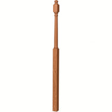 4048B 3" x 72" Mushroom Top or Ball Top Colonial Landing Newel Post, American Cherry