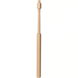 4048B 3" x 72" Mushroom Top or Ball Top Colonial Landing Newel Post, Beech
