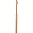 4048B 3" x 72" Mushroom Top or Ball Top Colonial Landing Newel Post, Red Oak