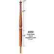 4050 Colonial Volute Newel Post