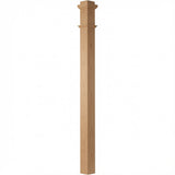 4075 Box Newel Post, Alder