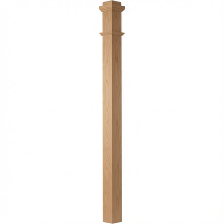 4075 Box Newel Post, Alder