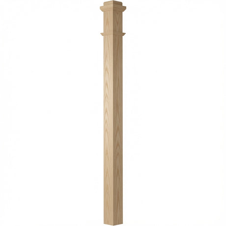 4075 Box Newel Post, Ash