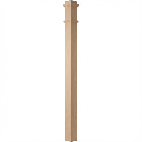 4075 Box Newel Post, Beech