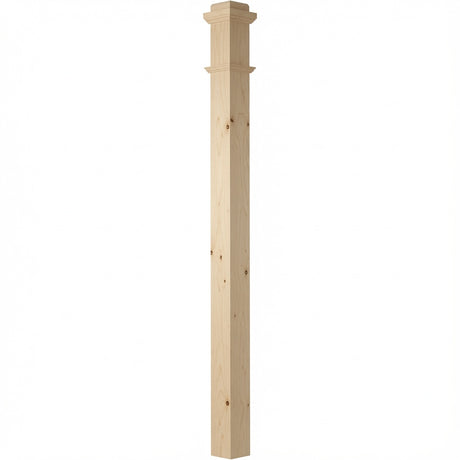 4075 Box Newel Post, Birch
