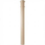 4075 Box Newel Post, Hard Maple