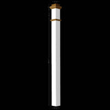 4075S Solid Primed with Special Species Trim Plain Box Newel Post