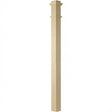 4075 Box Newel Post, Poplar