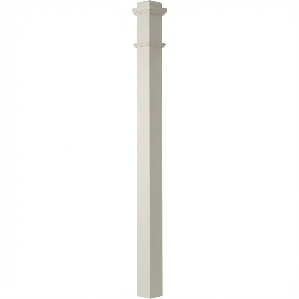 4075 Box Newel Post, Primed
