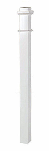CH-4076 3-1/2" x 58" Primed Box Newel Post