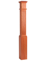 CH-4082 Fluted Box Newel Post
