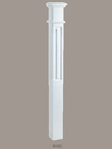 4083 Paneled Box Newel Post, Primed