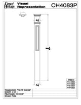 4083 Paneled Box Newel Post