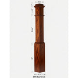 4091 Box Newel Post - Brazilian Cherry