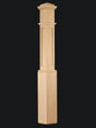 C-4091-FP Flat Panel Traditional Box Newel