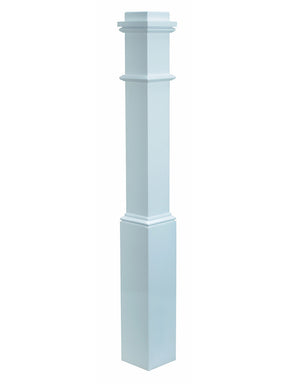 CH-4091 Primed Box Newel Post 6-1/4"
