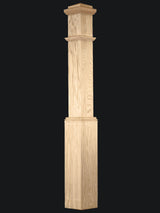 C-4091 Plain Traditional Box Newel