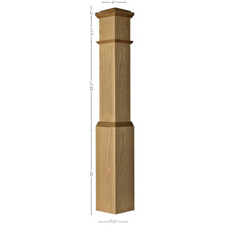4092 Plain Large Box Newel
