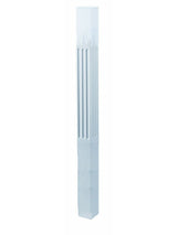 4095FNCT 5" Fluted, Primed Newel Blank