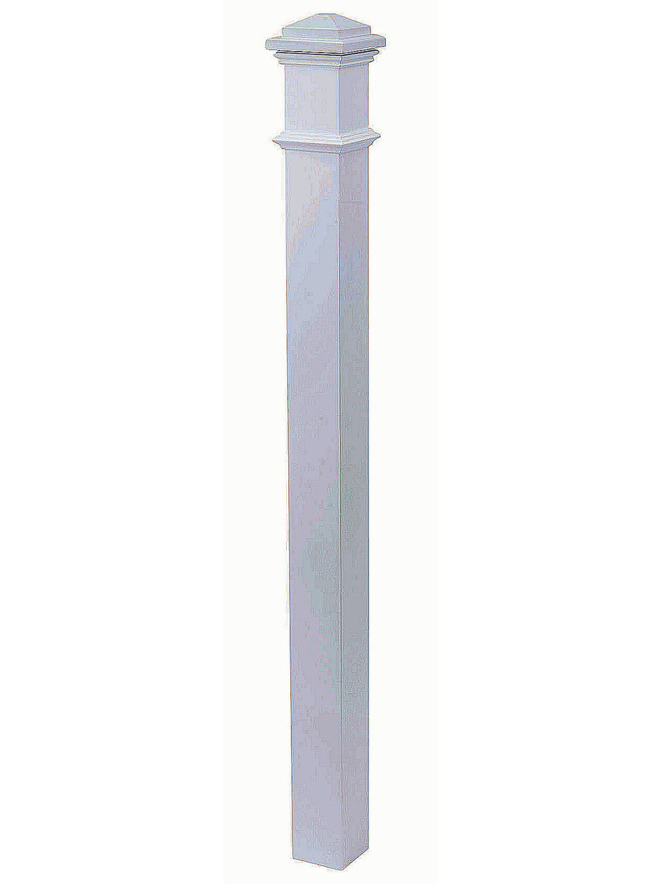 4094 4" Primed Box Newel