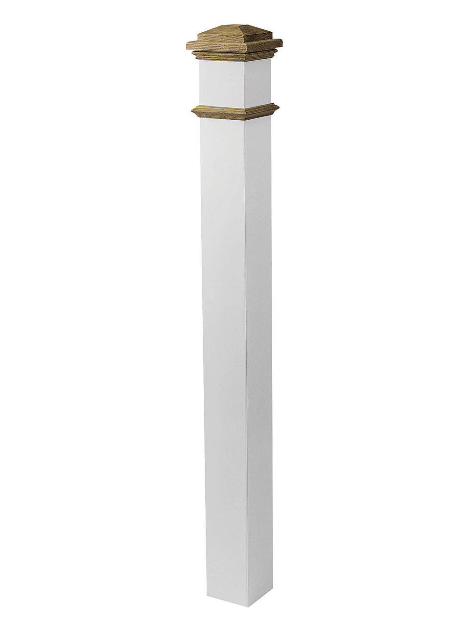 4095-NS No Stained 5" Primed Box Newel