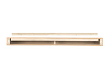 410 The Cassie Mantel Shelf, Mineral Finish (Back View)