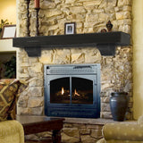 412-20 Shenandoah Fireplace Shelf Mantel Espresso Finish