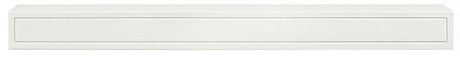 612 Sarah Fireplace Mantel,  White Front View