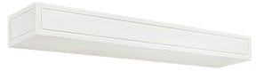 612 Sarah Fireplace Mantel Painted White