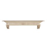 416 Devonshire Fireplace Mantel Shelf, Unfinished