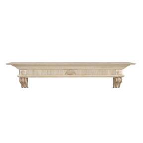 416 Devonshire Fireplace Mantel Shelf, Unfinished