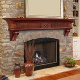 416 Devonshire Fireplace Mantel Shelf Life Style View 2