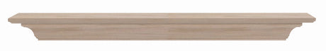 The Homestead 418 Fireplace Mantel Shelf, Unfinished