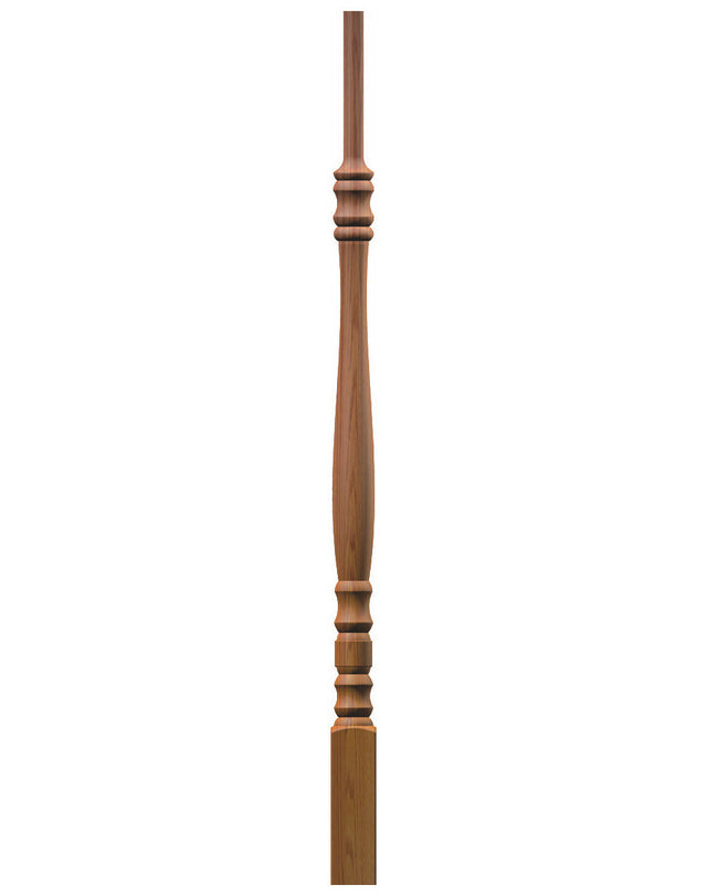 4234 34" Pin Top Hampton Elegant Rise Baluster