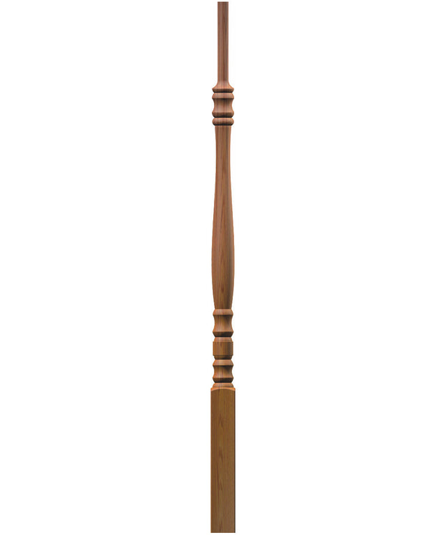 4238 38" Pin Top Hampton Elegant Rise Baluster