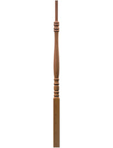 4242 42" Pin Top Hampton Elegant Rise Baluster