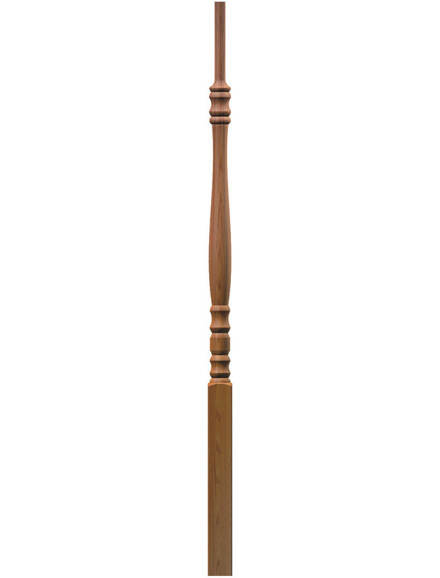 4242 42" Pin Top Hampton Elegant Rise Baluster