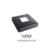 Square Newel Post  – 40 x 40 x 2 mm, Satin Black