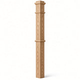 4375 4-3/4" x 62" Box Newel Post, Ash