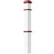 4375 4-3/4" x 62" Plain Box Newel Post, Primed with Special Species Trim