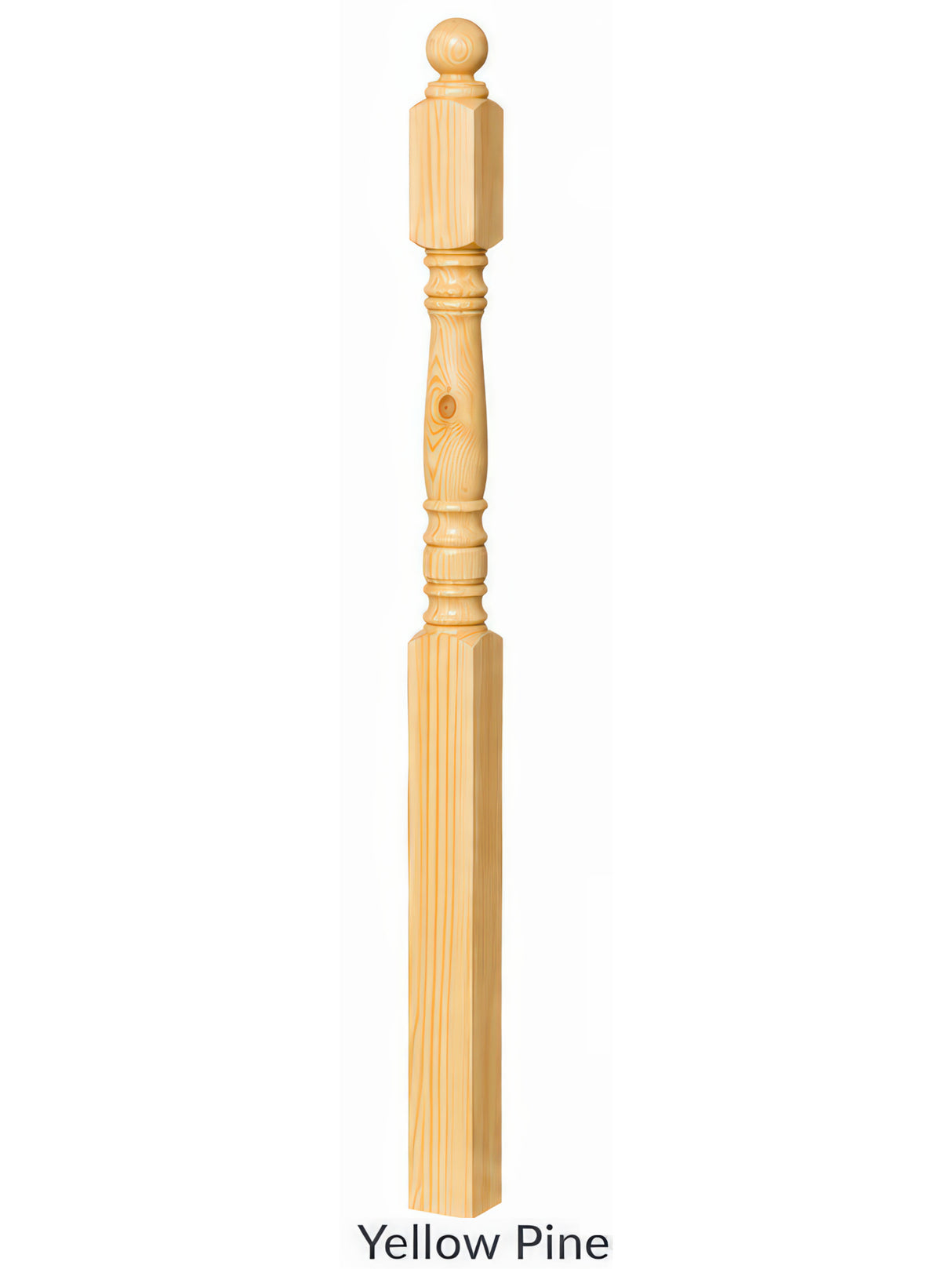 4300 Ball Top Starting Newel Post